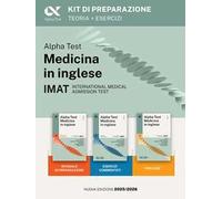 Alpha Test. Medicina in inglese. IMAT international medical admission test. Kit di preparazione. Ediz. MyDesk. Con Contenuto digitale per download e accesso online