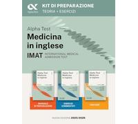Alpha Test Medicina Inglese IMAT 2025-2026. Kit di preparazione. Con simulatore online