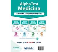 Alpha Test. Medicina. Kit completo di preparazione: Manuale di preparazione-Esercizi commentati-Prove di verifica-10.000 quiz. Con software di simulazione