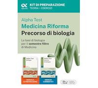 Alpha Test Medicina Riforma Precorso di Biologia. Edizione 2025. Per esami di ammissione universitaria e primo semestre di Medicina. Con piattaforma ... Con Contenuto digitale per accesso online