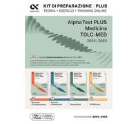 Alpha Test. Medicina. TOLC-MED. Kit di preparazione Plus. Teoria + esercizi + training online. Con AlphaTestAcademy. Con MyDesk