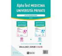 Alpha Test Medicina Università private. Kit di preparazione. Con software di simulazione