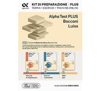 Alpha Test Plus Bocconi e Luiss - Kit di preparazione Plus