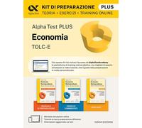 Alpha Test Plus Economia Giurisprudenza TOLC-E, TOLC-SU, TOLC-SPS 2026-202...