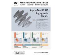 Alpha Test Plus Ingegneria. TOLC-I. Kit di preparazione Plus - 20