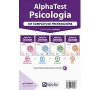 Alpha Test. Psicologia. Kit completo di preparazione: Manuale di preparazione-Esercizi commentati-Prove di verifica-6000 quiz. Con software