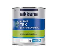 Alpha Tex Schimmelwerend SF 1 litro Idropittura murale traspirante per interni, resistente all’aggressione delle muffe, esente da solventi.