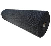 Alpha-Tex Tappeto per auto da foderare | Tappeto per bagagliaio e veicoli | Tappeto per cantiere su misura | Robust antracite, Taglio a misura 2 x 6 metri