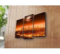 Alpha Wall Opere d'Arte Appese su Una Parete, Multi, 30 X 30