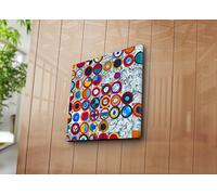 Alpha Wall Opere d'Arte Appese su Una Parete, Multi, 30 X 30