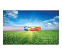 Alpha Wire 78303 SL005 EcoCable Mini Scudo 28AWG 3 Cuore Grigio (30,5m Bobina)