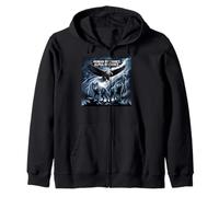 Alpha Wolf Human By Chance Alpha per Scelta Felpa con Cappuccio