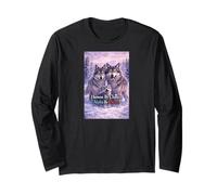 Alpha Wolf Human By Chance Alpha per Scelta Maglia a Manica