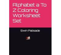 Alphabet a To Z Coloring Worksheet Set