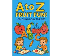 Alphabet A to Z Coloring Worksheet Set for Kids (Ages 4+)