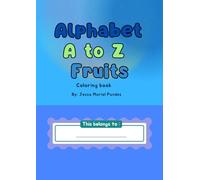 Alphabet A to Z Fruits Worksheet Set