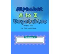 Alphabet A to Z Vegetables Worksheet Set