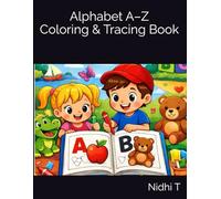 Alphabet A-Z Coloring & Tracing Book