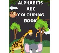 Alphabet ABCD Coloring Book