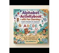 Alphabet Activitybook with Fun Learning: English Alphabet for beginners