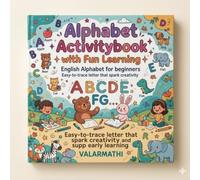 Alphabet Activitybook with Fun Learning: English Alphabet for beginners