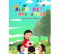 Alphabet Adventure Learn, Color & Read