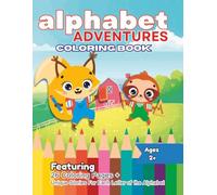Alphabet Adventures Coloring Book