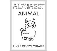 ALPHABET ANIMAL: LIVRE DE COLORIAGE