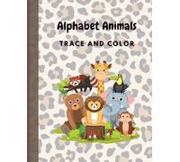 Alphabet Animals Trace and Draw Coloring