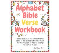Alphabet Bible Verse Workbook: Alphabet Bible Verse Workbook for PreK-K Grafe Level