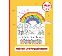 Alphabet Coloring Adventures: Big, Simple ABC Coloring for Kids Ages 4-7