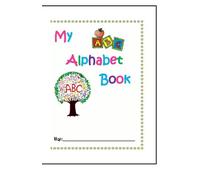 Alphabet coloring book