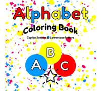 Alphabet Coloring Book: Capital letters & lowercase letters