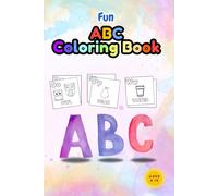 Alphabet Coloring Book for Kids: Fun ABC Learning with Animals, Words, and Phonics for Preschool and Kindergarten