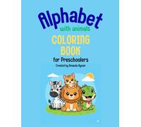 Alphabet Coloring Book for Preschoolers: Learn Letters with Cute Animals | ABC Coloring Book Ages 3-5