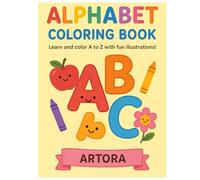 Alphabet Coloring Book: Learn and Color A to Z with fun illustrations