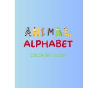 Alphabet Coloring Book: Learn letters and words