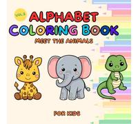 Alphabet coloring book Vol.2: Meet the animals for kids