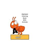 Alphabet Coloring Book with Animals