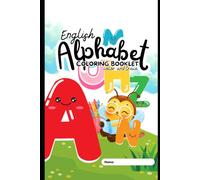 Alphabet Coloring Booklet: Trace with me !