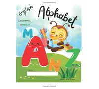 Alphabet Coloring Fun Booklet: Colour and Trace