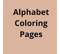 Alphabet Coloring Pages