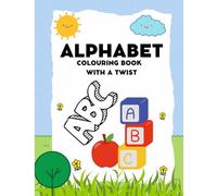Alphabet colouring book with a twist