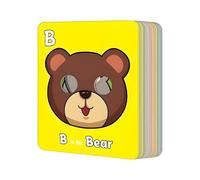Alphabet Flash Cards, 26 Pezzi Lettere Cards, Preschool Learning Toy, Educational Animal Game, Early Childhood Activity for Teaching Letters Recognition and Phonics Skills to Children, 7.08 inch