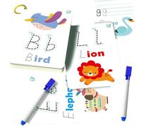 ALPHABET Flash Cards - Educazione queste parole di ortografia cognizione corrispondenti | Teach Letter Recognition Preschool Vocabolary | Il gioco educativo degli incantesimi aiuta i bambini ad amplia