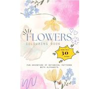 Alphabet-Flower colouring book