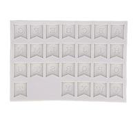 Alphabet Fondant Silicone Mold DIY Flexible Heat Resistant Easy Demoulding Silicone Cake Mold for Cupcake Decorating