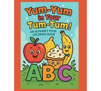 Alphabet Food Coloring Book