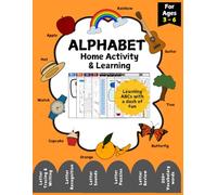 ALPHABET Home Activity & Learning Book: For Grade K - 2 | 170+ Worksheets | Activities to make kid school ready | Letter Tracing, Writing and ... sheets to reinforce learning|Workbook
