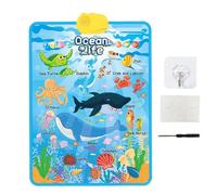 Alphabet Learning Chart- Electronic Interactive Speech Talking Poster, Talking Speech Poster For Christmas Birthday Girls 2-4 Educational Toy Kids Learning Letters Numbers Sounds Early